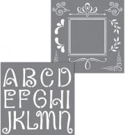 Monogram Stencil Quirky - #541562