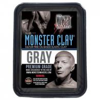 Monster Clay Gray Medium Grade 2.05 kg - #311062