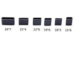 Oval narrow shapes protrudes 6 pieces - #311073