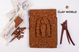 Papa clay - SculpturePro - Hard terracota - #492733