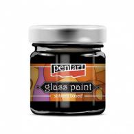 Pentart Glasverf Solvent Basis 30 ml Zwart - #594530