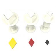 Plunger Diamond 4 pieces - #75945