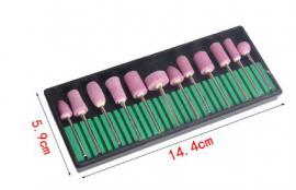 Polish bits pink - 12 pieces - - #391797
