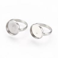 Ring around Cabucon setting 12mm per 10 pieces - #382927