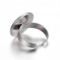 Ring around Cabucon setting 20mm per 10 pieces - #392565