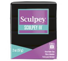 Sculpey III clay - Black - 042 - 57gr - #294264