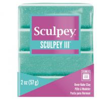 Sculptey III - Turquoise Glitter 574 - 57gr - #311025
