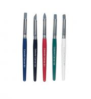 Set Rubberen Penselen klein 5 stuks - #541072