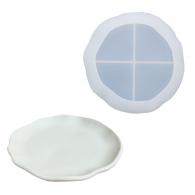 Silicone Mold  20 cm Irregular Circle Bowl - #599073