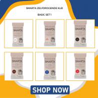 Smarta zelfdrogende klei - basic 1 set 6 x 50gram - #520858