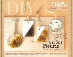 SOAP SET WITH DRIED FLOWERS - #594979