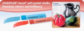 Staedtler Karat Soft Chalks - 12 pieces - #71180
